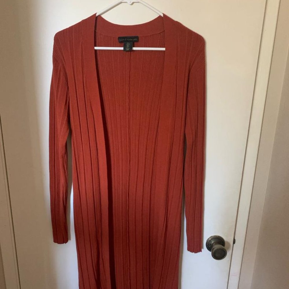 House of Harlow 1960 x revolve long ribbed cardigan